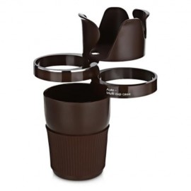 AUTO UNIVERSAL MULTIFUNCTIONAL HOLDER CUP PHONE SUNGLASSES (COFFEE)