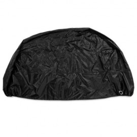 LEISE OUTDOOR 190T POLYESTER TAFFETA MOTORCYCLE COVER (BLACK)