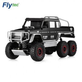 FLYTEC 699 - 118 SIMULATION 6-WHEEL OFF-ROAD CLIMBER RC CAR (BLACK)