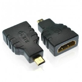 HDMI Female to Micro HDMI Male Adapter (BLACK)