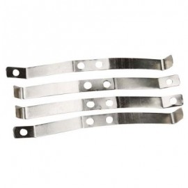 Prince Vibration Dampener for WPL B - 1 / B - 24 Military Truck 4PCS (SILVER)