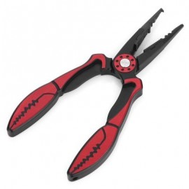 FG - 1034 Aluminum Fishing Plier Braid Cutter Hook Remover (RED)