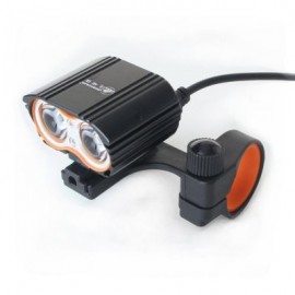 ZHISHUNJIA USB 5V  CREE XM-L T6 LED 1400lm 4-Mode Light Bicycle Lamp (BLACK)