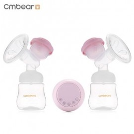 Cmbear ZRX - 0618 BPA Free USB Double Electric Breast Pump (LIGHT PINK)