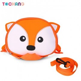TOCHANG Anti-lost Children School Bag 3D Cartoon Backpack (CONSTRUCTION CONE ORANGE)