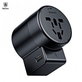 Baseus Multi-functional Conversion Socket with Rotatable Plug (BLACK)