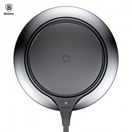 Baseus BSWC - P01 Metal Wireless Charger Zinc Alloy 10W (BLACK)