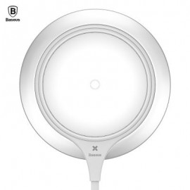 Baseus BSWC - P01 Metal Wireless Charger Zinc Alloy 10W (SILVER)