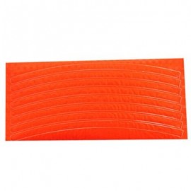Sport Fluorescent Bike Reflective Sticker for Cycling Wheel (ORANGE)