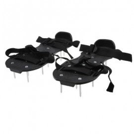 Creative Garden Cultivator Scarification Lawn Nail Shoes (BLACK)