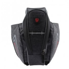 WHEELUP Bicycle Bottle Bag Seat Rear Tail Pouch (BLACK)