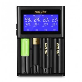 GOLISI S4 Smart Battery Charger (BLACK)