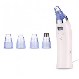 Facial Pore Cleanser Electric Acne Tool Blackhead Remover (WHITE)