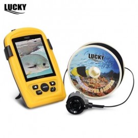 LUCKY FF3308 - 8 Underwater Video Camera Fish Finder (YELLOW)