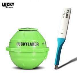 LUCKY FF916 WiFi Intelligent Fish Finder with Magnifier (GREEN)
