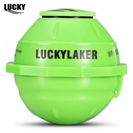 LUCKY FF916 WiFi Intelligent Fish Finder Underwater Sonar (GREEN)