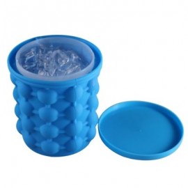 Silicone Ice Cube Mold Maker Kitchen Tools (SKY BLUE)