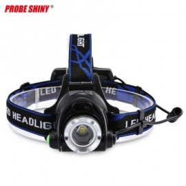 PROBE SHINY Head-mounted USB Induction LED Headlight (BLACK)