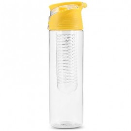 Portable Fruit Water Bottle for Outdoor Sports (YELLOW)