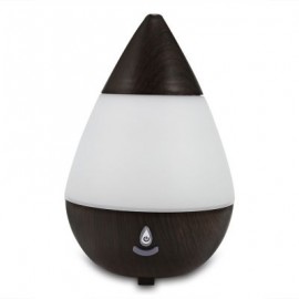 AJ - 216 235ml Aromatherapy Humidifier with Night Light Bluetooth Function (BLACK)