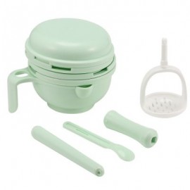 Grinding Bowl Baby Food Grinder Manual Tools (GREEN)