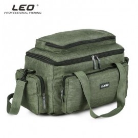 LEO Multifunctional Lure Pack Fishing Tackle Bag for Outdoor Activities (SEA GREEN)