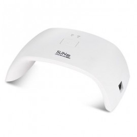 SUN 9X 18W 9 LEDs UV LED Manicure Tool Curing Nail Gel Dryer Lamp Home Salon (WHITE)