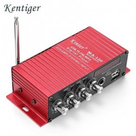 Kinter MA - 130 2CH Bluetooth Stereo Car Audio Digital Power Amplifier (LAVA RED)