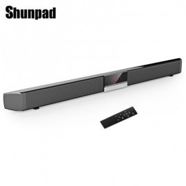 Shunpad S - R100 Wireless Bluetooth Soundbar Speaker with LED Display (BLACK)