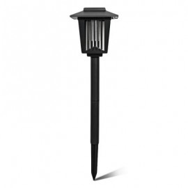 Solar Mosquito-killing Lamp Outdoor Villa Community Lawn Lighting (BLACK)