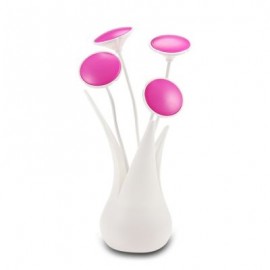 Portable LED USB Light Sensor Nursing Night Lamp for Baby Breast Feeding (ROSE RED)