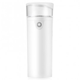 Nano Handy Mist Spray Facial Mister USB Rechargeable Beauty Instrument  (WHITE)