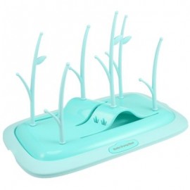 Baby Bottle Drying Rack for Infant Bottles Nipples and Feeding Accessories (LIGHT CYAN)