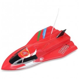CT3362 2.4GHz 4CH RC Racing Boat Strong Power Water Toy for Children (RED)