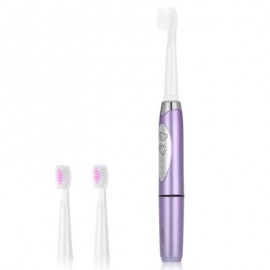 SEAGO SG - 659 Waterproof Sonic Electric Toothbrush Intelligent 2-min Timing with 3 Brush 