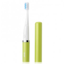 SEAGO SG - 632 Waterproof Sonic Electric Toothbrush with 2 Brush Heads (SLIME GREEN)