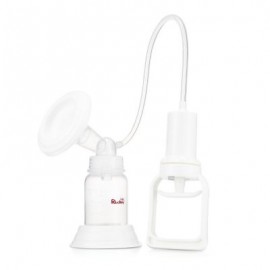 Rluckey Push-pull Type Manual Breast Pump Baby Breastfeeding Milk Bottle (TRANSPARENT)