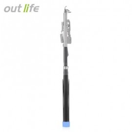 Outlife Upgraded Version Automatic Fishing Rod Sensitive Telescopic Fish Pole (GRAY DOLPHI