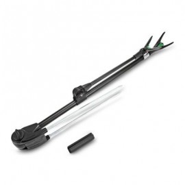 Fish Rod Stand Bracket Angle Adjustable Field Cutting Fishing Holder Tool (BLACK)