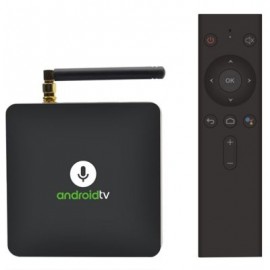 MECOOL KM8 Google Certified Android TV Box with Voice Remote Amlogic S905X Android 8.0 2GB