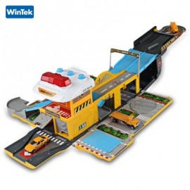 WinTek 5018 Assembled Track Engineering Vehicles Construction Set Toy (YELLOW)