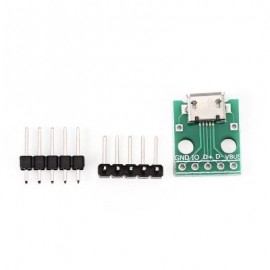 Landa Tianrui LDTR - ZK015 Micro USB to DIP Female Type B Chip Adapter Board (MULTI)
