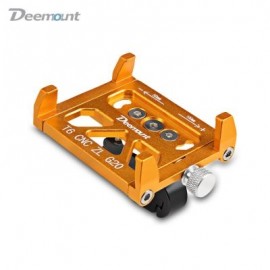 Deemount Universal Aluminum Alloy Motorcycle / Bicycle Phone Mount Holder (GOLD)