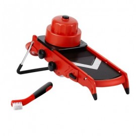 Multifunctional Fruit Vegetable Cutter Food Shredder (LOVE RED)