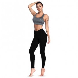 High Waist Skinny Solid Color Elastic Women Yoga Pants (BLACK)