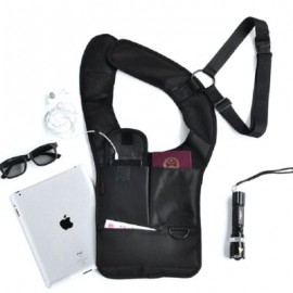 Security Anti-theft Hidden Armpit Shoulder Bag Mobile Phone Key Pack (BLACK)