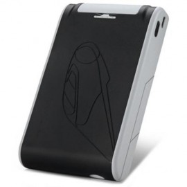 KONFULON 10000MAH DUAL USB OUTPUTS DESIGN PORTABLE MOBILE POWER BANK (BLACK)