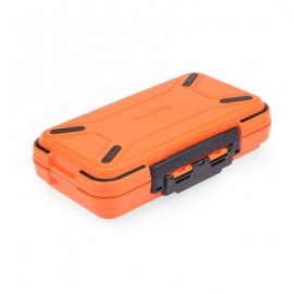 Professional Fishing Tackle Boxing Double Layer 30 Compartments Lure Angling Box (ORANGE)