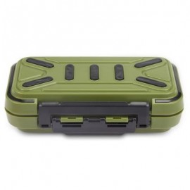 Professional Fishing Tackle Boxing Double Layer 16 Compartments Lure Box (GREEN)
