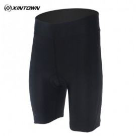 XINTOWN Women Quick-dry Cycling Shorts for Outdoor Sports (BLACK)